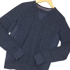 Vintage Champion Men's Pullover Crew Neck Sweater Size Medium Long Sleeve Blue